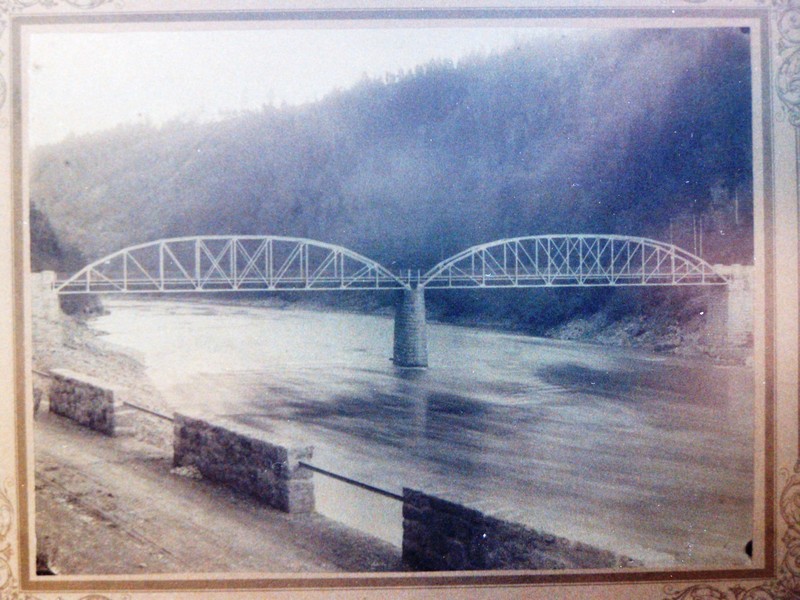 Fertige Brücke 1896