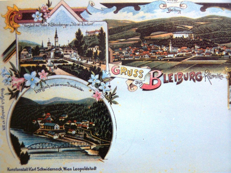 Postkarte aus dem Jahre 1897